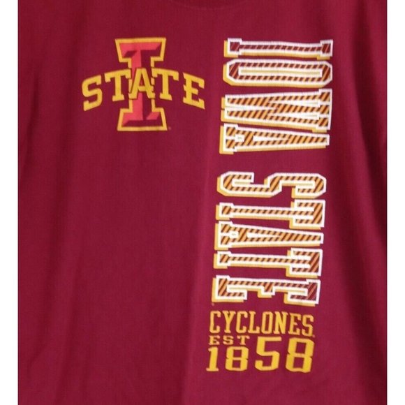 ProEdge NCAA Iowa State Cyclones Est. 1858 ISU Men's Graphic T-Shirt Size XL - Picture 3 of 5